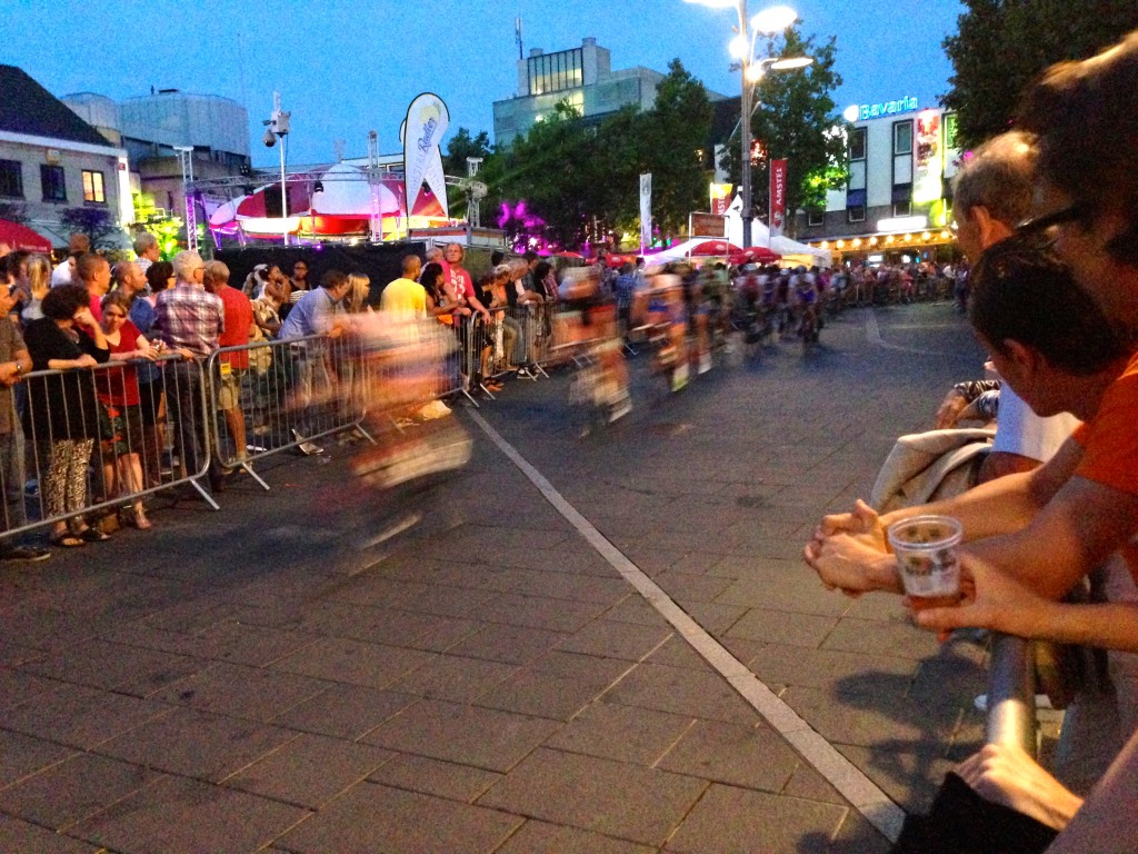 The party and the pace getting whipped into a frenzy at RaboRonde Heerlen