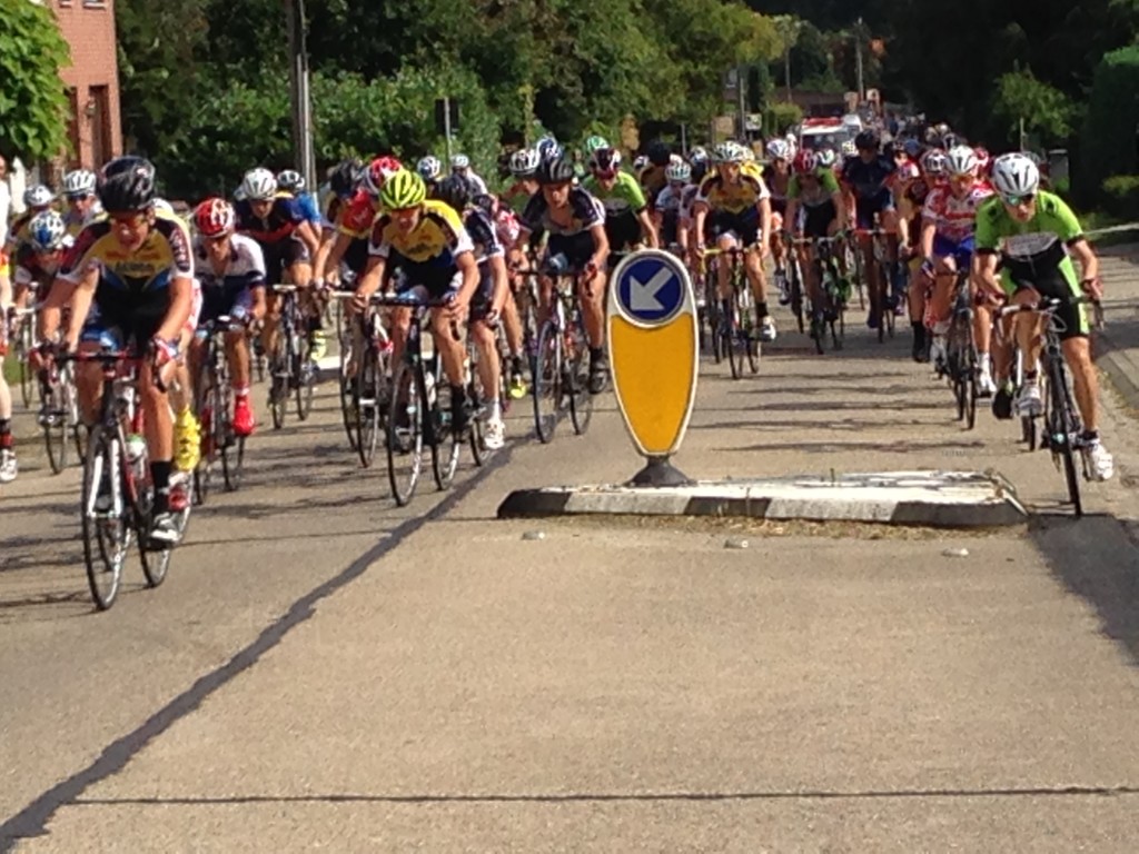 Road Furniture is a common thing on our rides and in the races