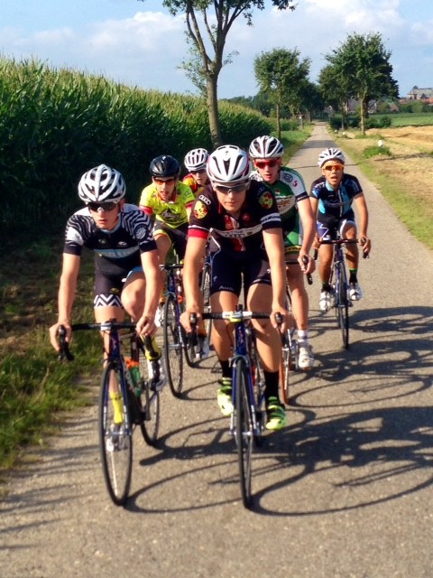 Last Pre-Race Morning Ride for this group of "Newbies"