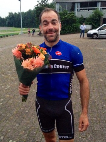 The guys weren't the only ones bringing flowers home. I scored some on our last trip to the Tuesday Night Training Race. #PodiumHunters