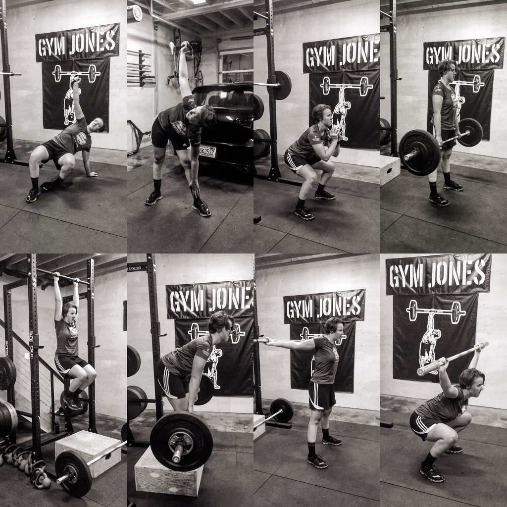 Emily getting the work done.